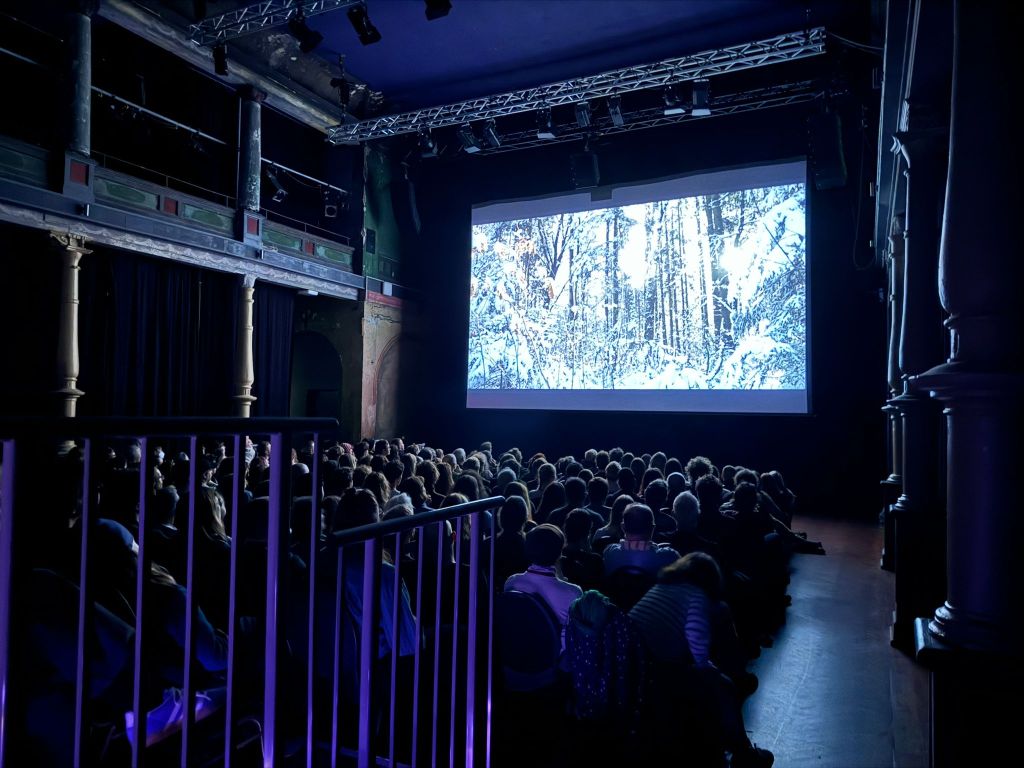 Photo taken at a screening of the film